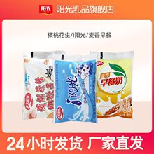 天天阳光酸酸乳核桃花生饮品含乳饮料200ml*16袋整箱早餐麦香牛奶