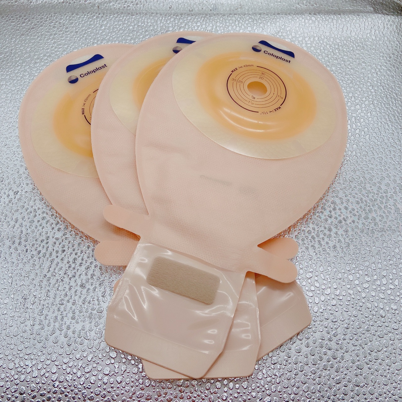 康乐保coloplast造口袋15202 胜舒一件式开口粪袋43mm剪口大便袋