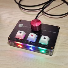 推荐usb/midi双模式电脑音量调节器播放音乐控制器双c线控