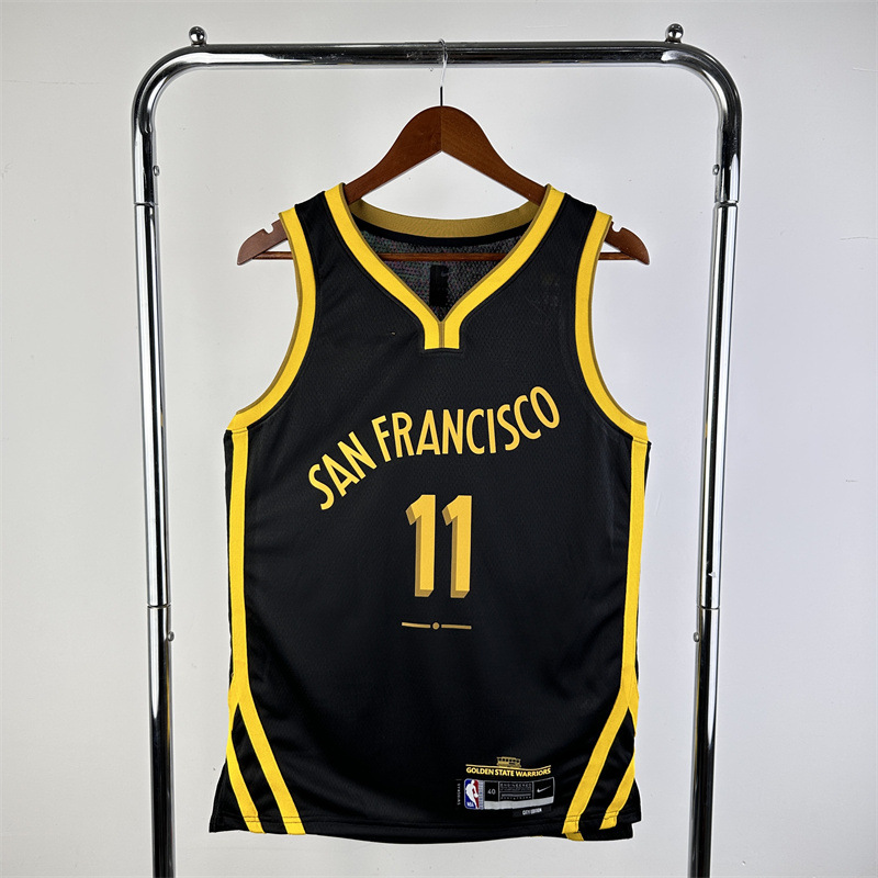 24赛季勇士队热压布印城市版球衣 3,11,22,23,30号 厂家批发 代发