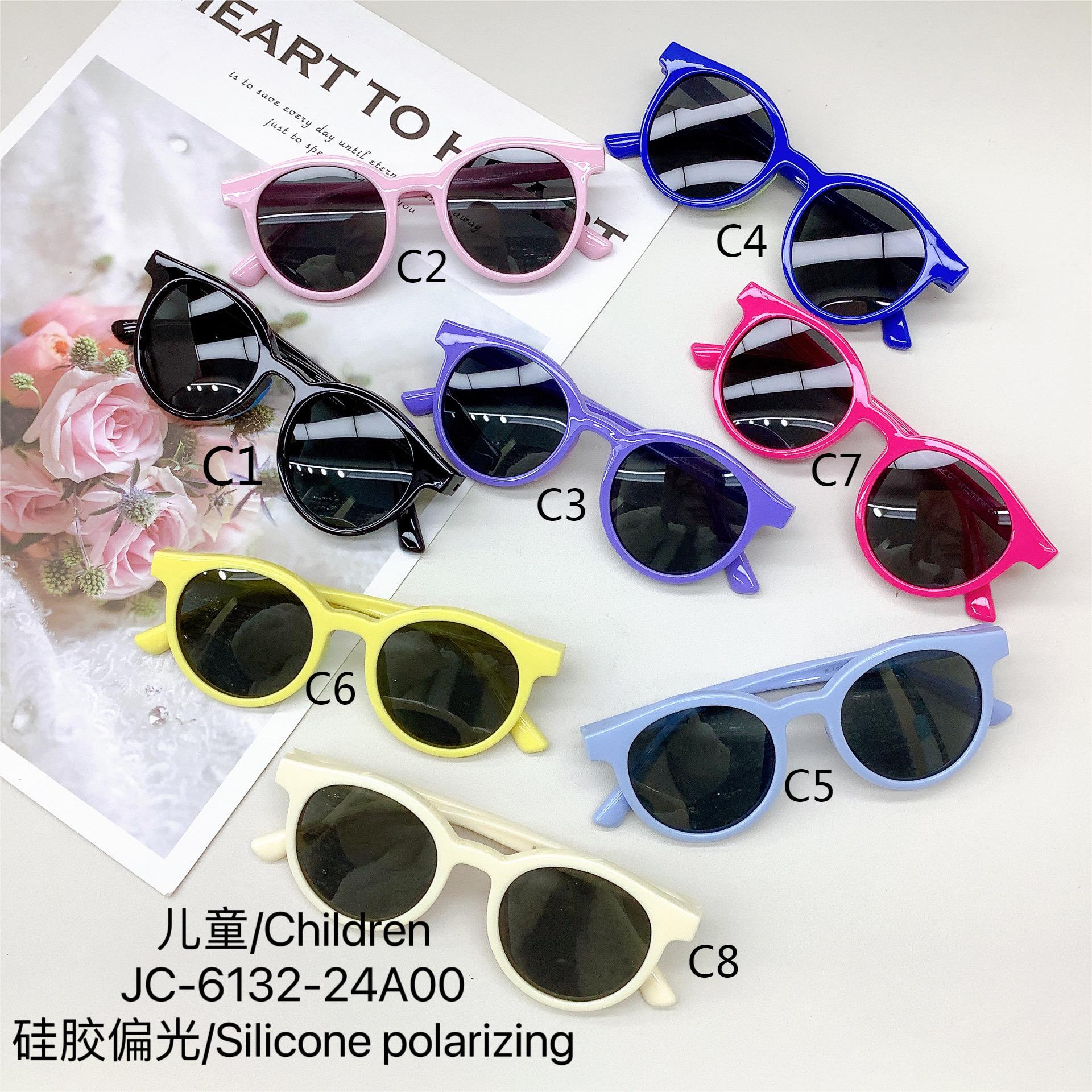 Silicone Polarized Kids Sunglasses Travel Sun-Proof Sun Shade Girls Sunglasses UV Protection UV400 Boys Glasses