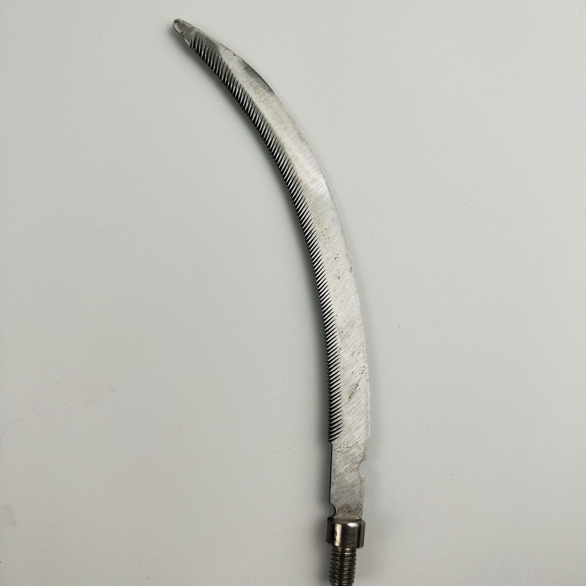 钓鱼除草器 抓钩割草镰刀抄网杆用 水草刀大割草刀钓鱼刀具