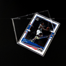 宝可梦卡片贝壳卡砖迷你卡扣式35PT球星卡游戏王专辑收藏保护牌套