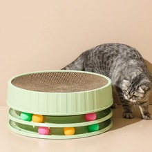 三合一猫抓板多色可选耐磨耐抓不易掉屑瓦楞纸承重好新款猫玩具