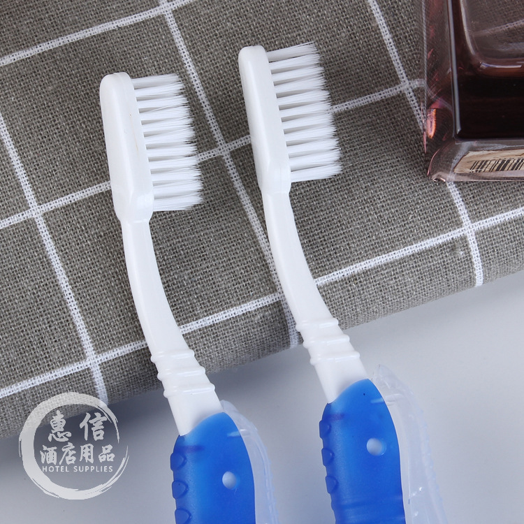 Hotel Disposable Toothbrush Comb Set Travel Portable Folding Soft Bristle Cross-Border Toothbrush, Foldable Toothbrush