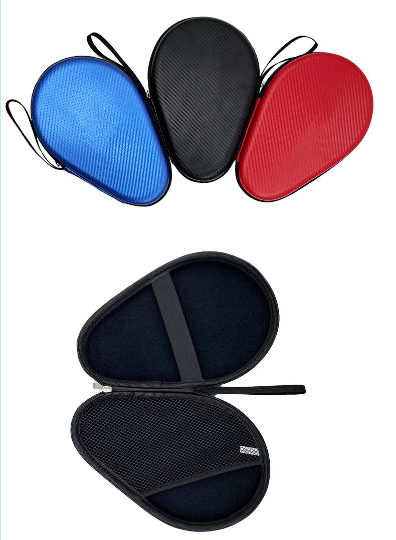 硬质乒乓球拍套便携葫芦型乒乓球拍包运动包圆形兵乓球拍盒大容量