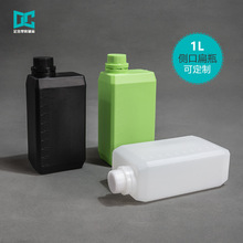 厂家批发 1l/1000ml 方扁塑料瓶 塑料化工瓶 固化剂塑料瓶液化瓶
