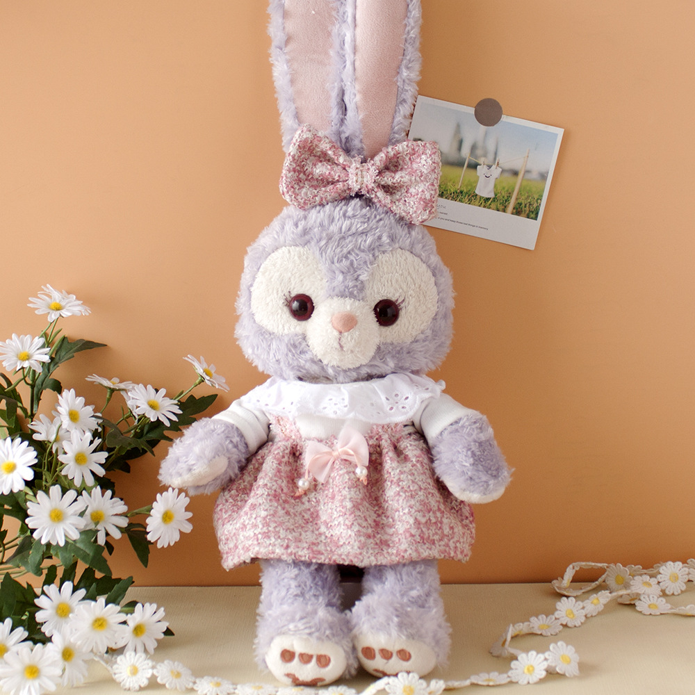 星黛露娃娃衣服小香风连衣裙着替stella芭蕾兔毛绒公仔玩具娃衣