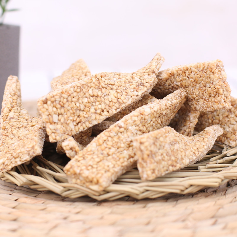 芝麻糖纯黑白散装特产河北邯郸鸡泽友阳80后怀旧麦芽小吃零食