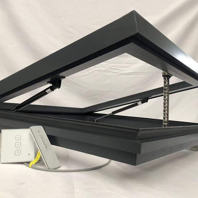 弯链条电动天窗 天窗电动上翻天窗阳光房平移天窗斜面阁楼