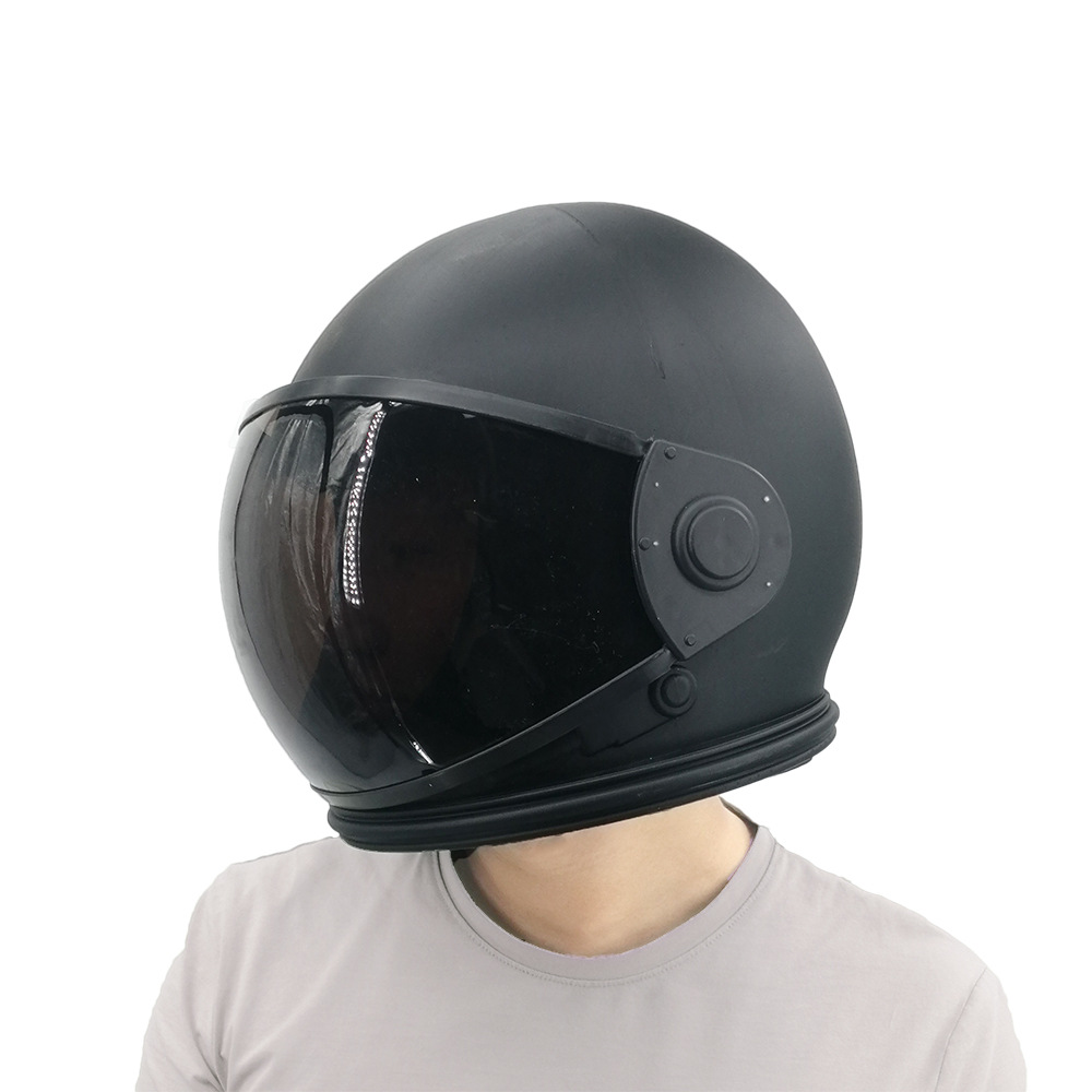 宇航员塑料头盔角色扮演宇航员道具新款太空帽子骑行头盔表演头套