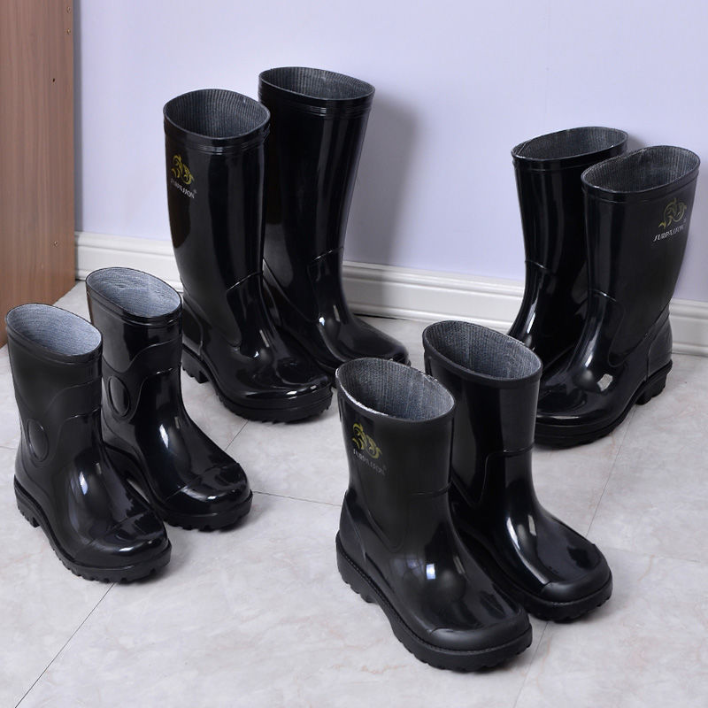 雨鞋批发工矿劳保胶鞋雨靴防滑防水鞋潮低帮筒中高筒雨靴水鞋男女