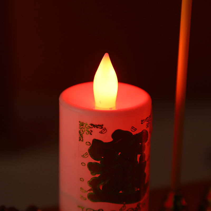 双龙 电子蜡烛冬至 清明正月祭祖上坟用品led电子香炉 寺庙 拜佛