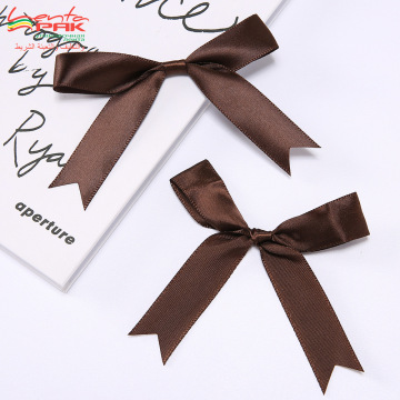 咖啡色蝴蝶结丝带彩带织带巧克力色缎带涤纶带色丁带咖啡色蝴蝶结