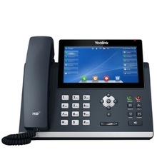 Yealink亿联SIP-T48U SIP网络电话机 Wifi大屏触控录音USB IP话机