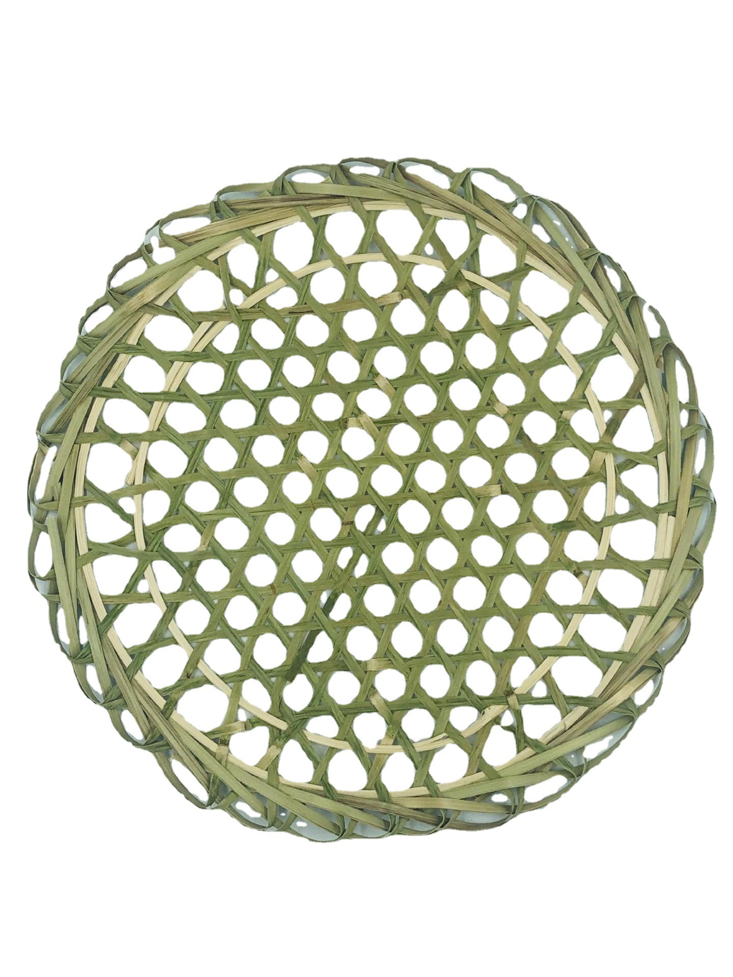 厂家直销跨境手工编织竹编竹网竹制品工艺品酒店宾馆旅店挂饰