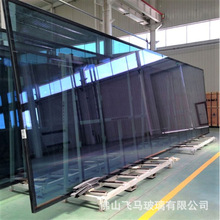 厂家定制平弯超大中空Low-e多层中空钢化玻璃