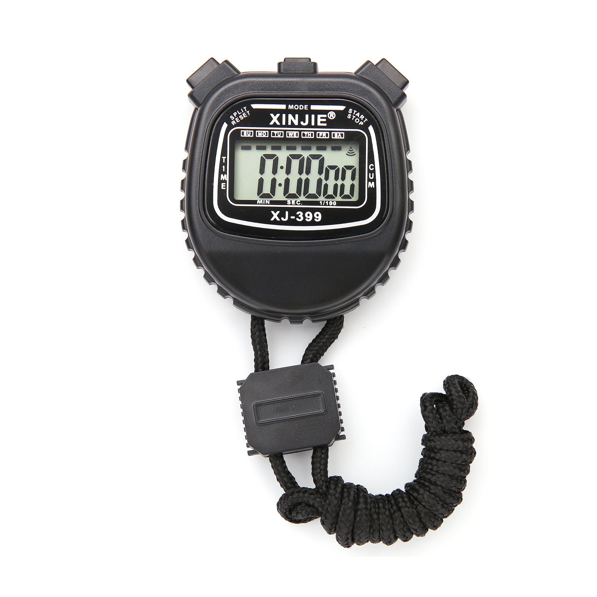 正倒计时计时器学生裁判教练专业单排二道秒表多功能生活防水秒表