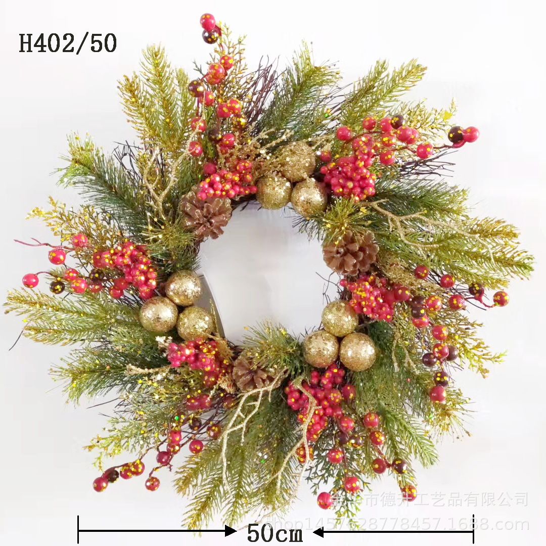 DSEN Manufacturers Supply Scene Decoration Christmas Ornaments Hotel Ornaments Heliosphere Real Rattan Decoration Garland DIY