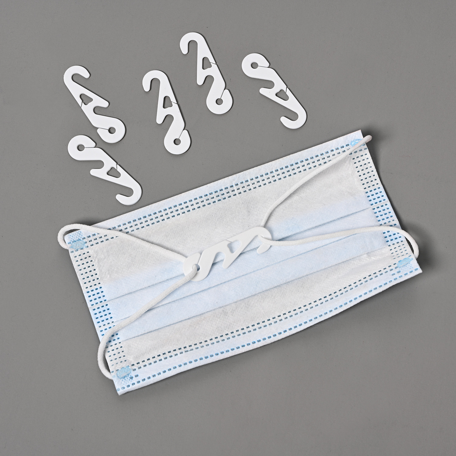 口罩绳挂钩 口罩绳调节扣 口罩挂钩 口罩配件 口罩防勒耳钩 现货