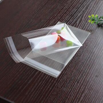 批发发夹发卡饰品袋透明opp袋不干胶自粘袋小号包装袋糖果塑料袋