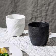 日式陶瓷家用主人喝水专用随手单个小茶杯子创意品茗杯功夫茶