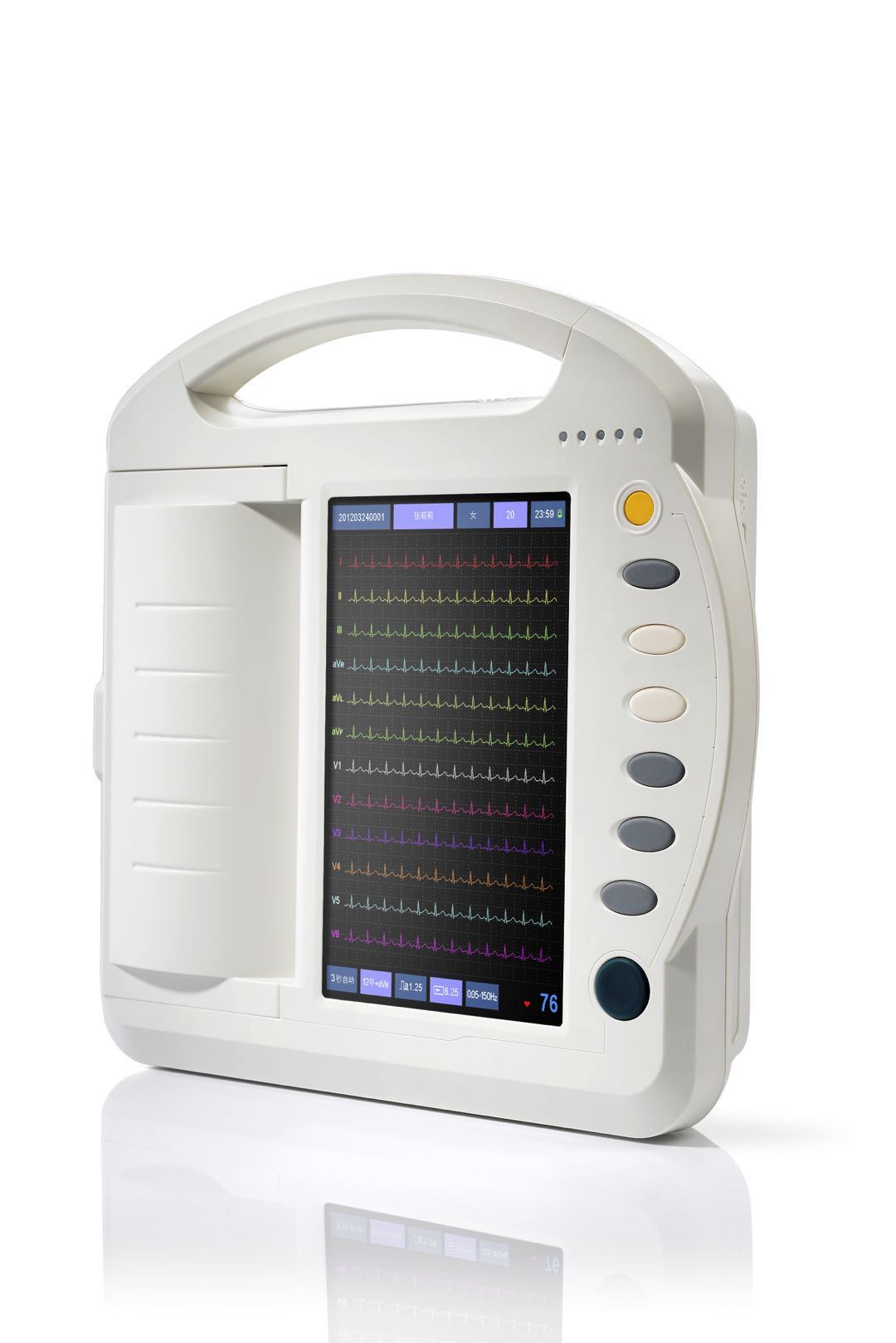 心电图机三道12导联心电图机数字式12道心电图机