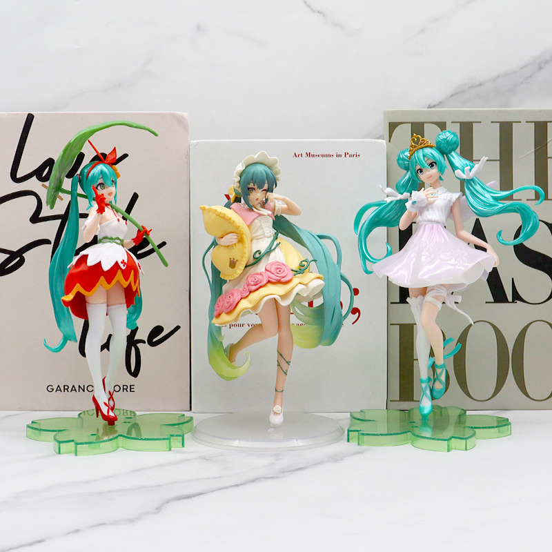 Anime Hatsune Miku Garage Kits Model Furnishing Articles Doll Pretty Girl Sailor Moon Two-Dimensional Ramyana Peripheral