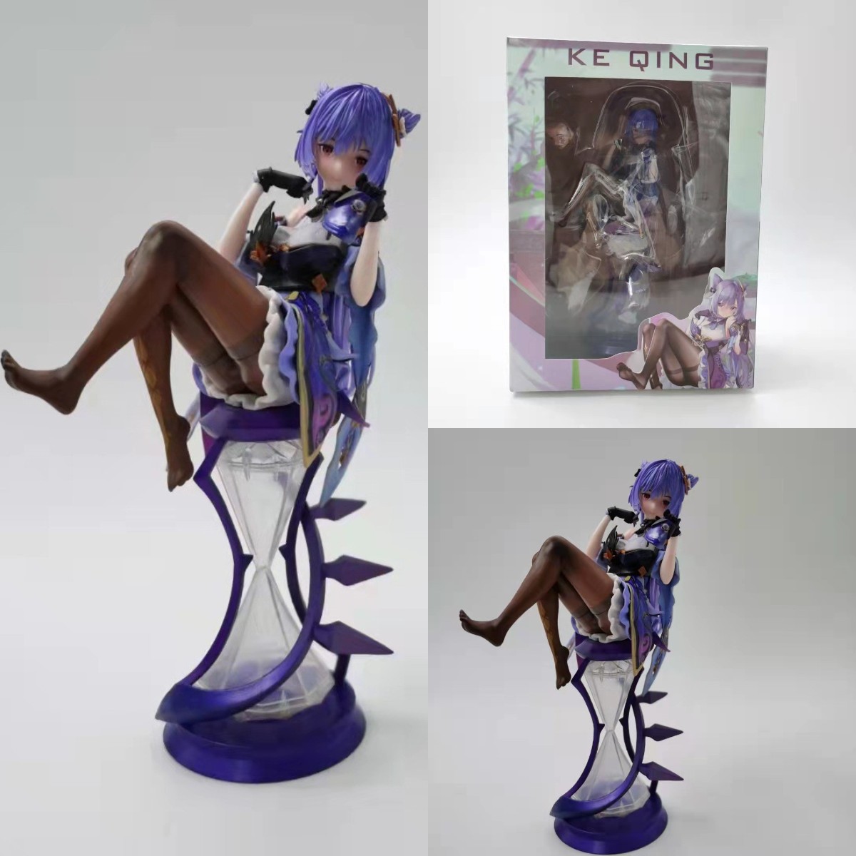 手办批发璃月刻晴手办璃月七星模型动漫二次元游戏批发-阿里巴巴