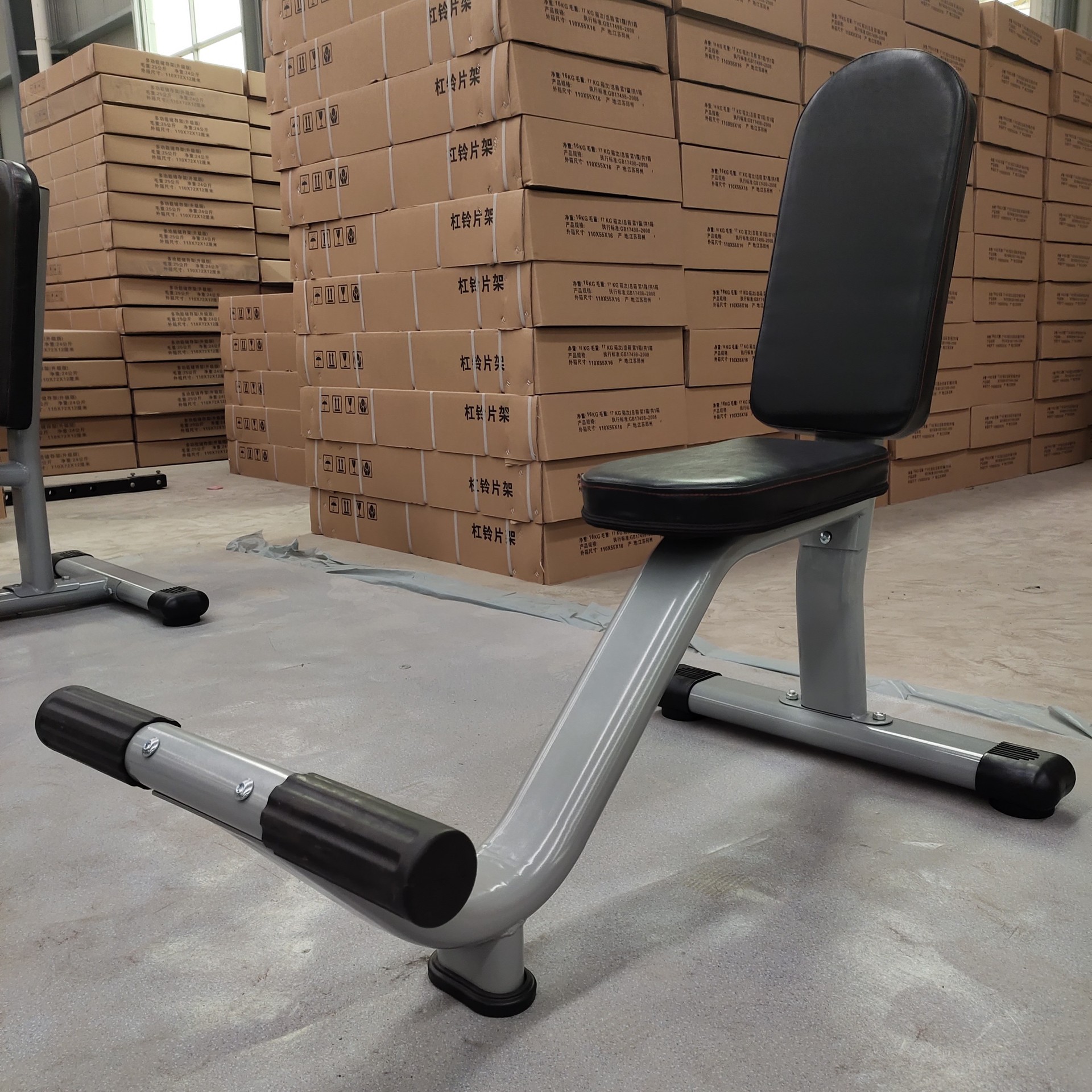 商用哑铃凳专业平凳推肩凳三头肌肩部推举训练椅直角凳健身器材