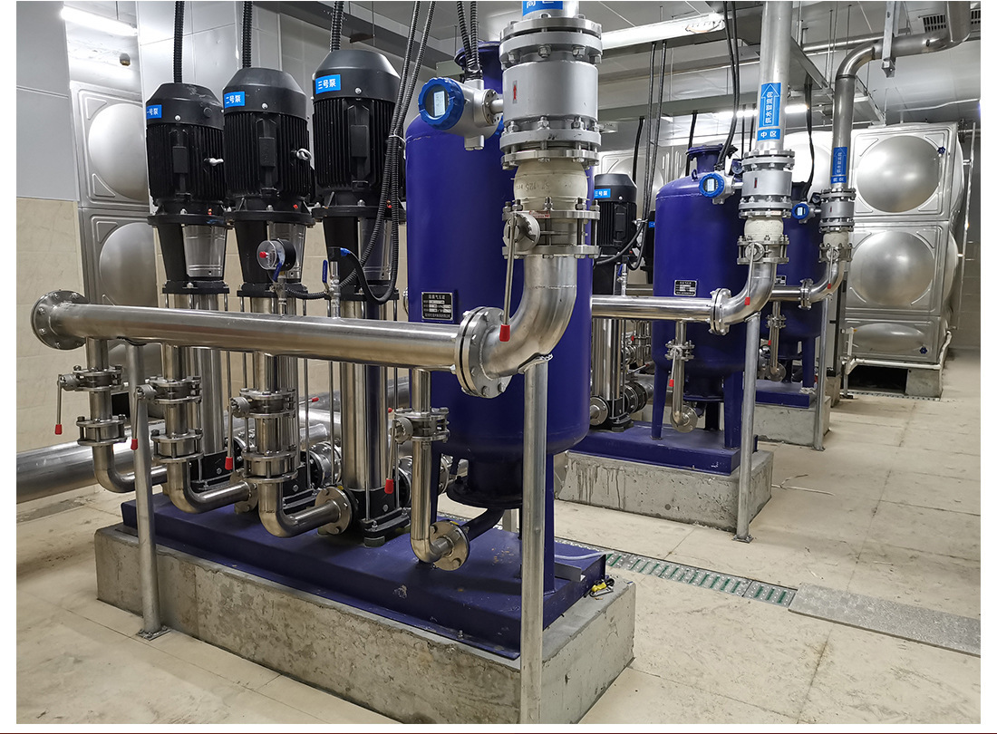 无负压供水南方泵不锈钢恒压供水设备变频二次加压无塔供水设备