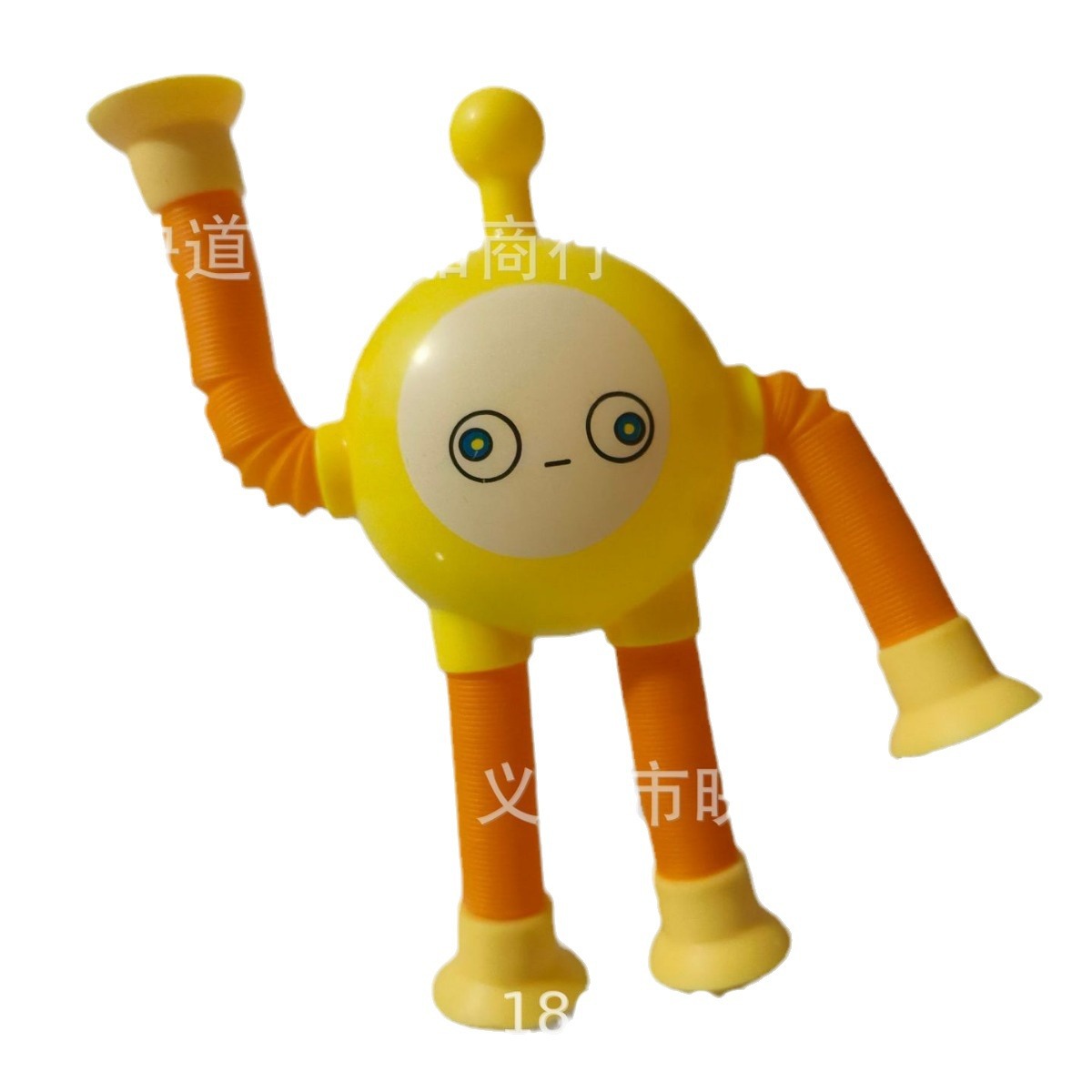 Variety Retractable Screaming Chicken Pull Tube Sucker Giraffe Cute Robot Trick-Or-Treat Egg Waffle Pull Tube Toy