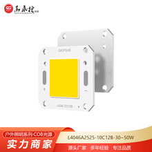 供应倒装COB光源 集成LED灯珠50W40*46/25*25应用路灯投光灯高亮