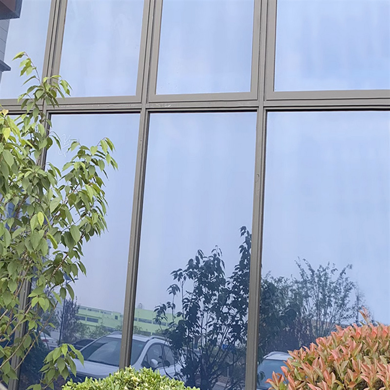 跨境玻璃贴纸隔热膜防窥遮光窗户阳台防走光防晒遮阳单向透视贴膜