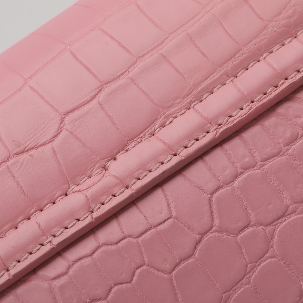 暹罗鳄肚皮女包真皮包包鳄鱼皮腋下包时尚潮流女士单肩包手提包女