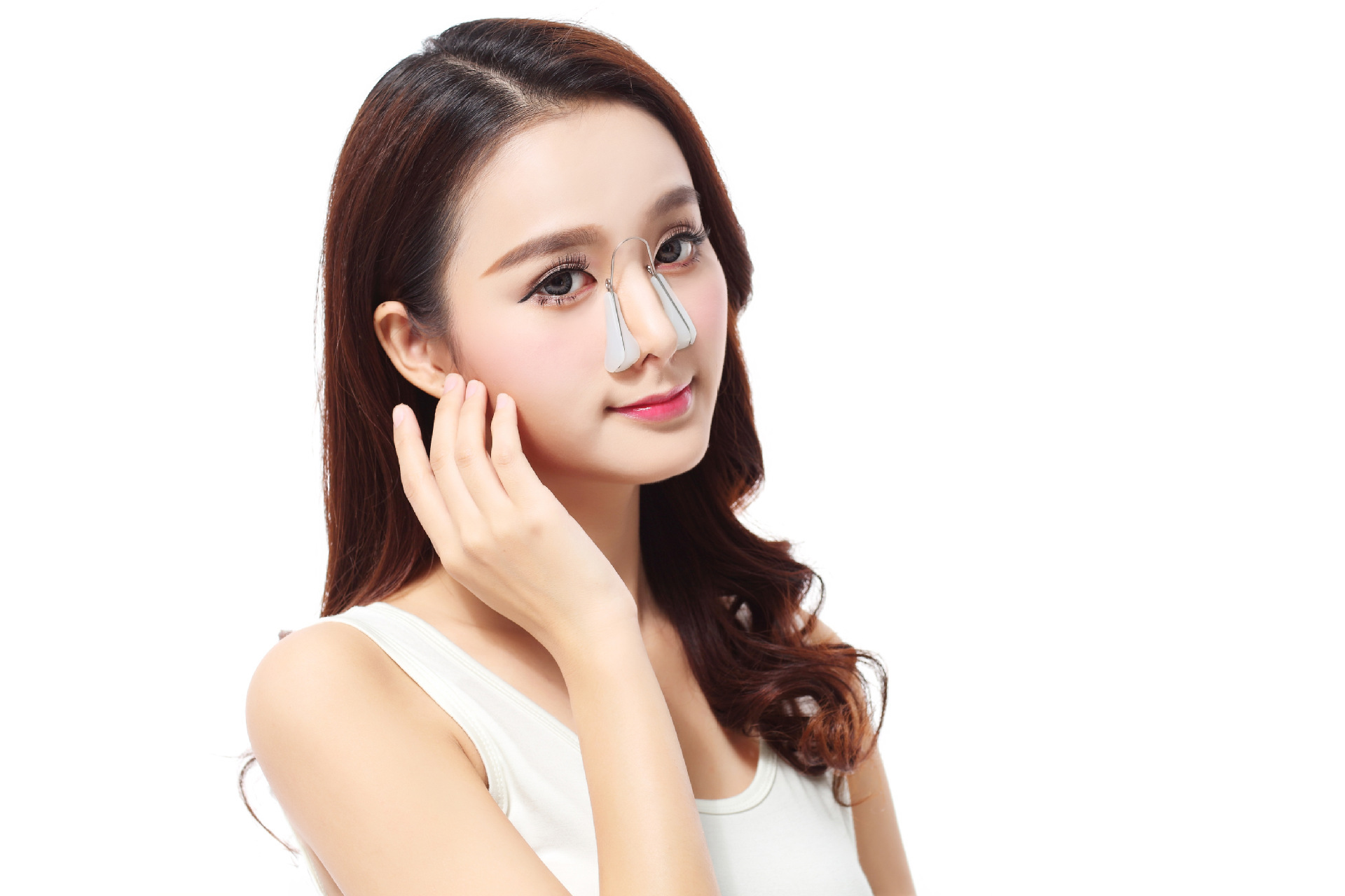 厂家美鼻器美鼻夹挺鼻器鼻子鼻梁增高器美鼻翘鼻翼睡眠缩小矫正器