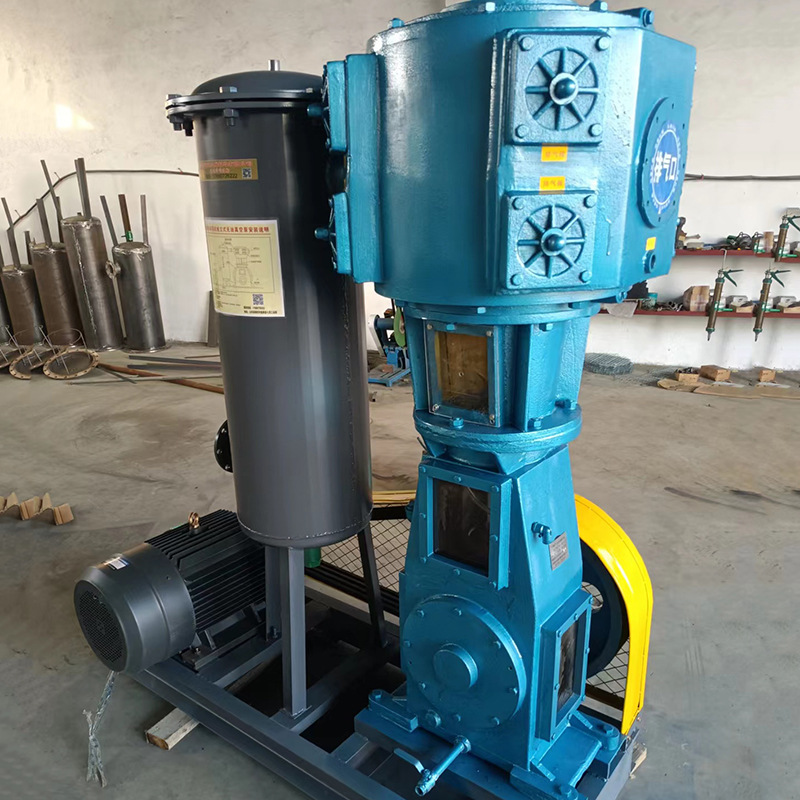 wlw立式无油往复式真空泵 不锈钢化工制药用立式无油真空泵