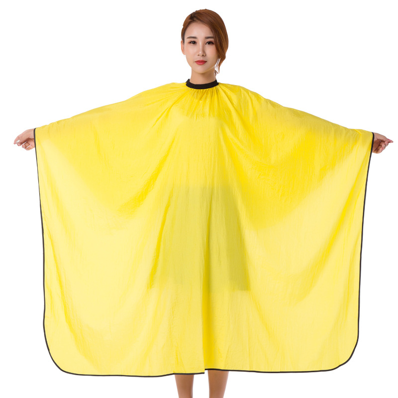 发廊加大皱布丝滑理发剪发美发围布围兜养发连锁造型围单家用成人