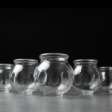 玻璃拔火罐批发5号4号3号罐家用防滑拔罐器中医专用罐火罐散罐