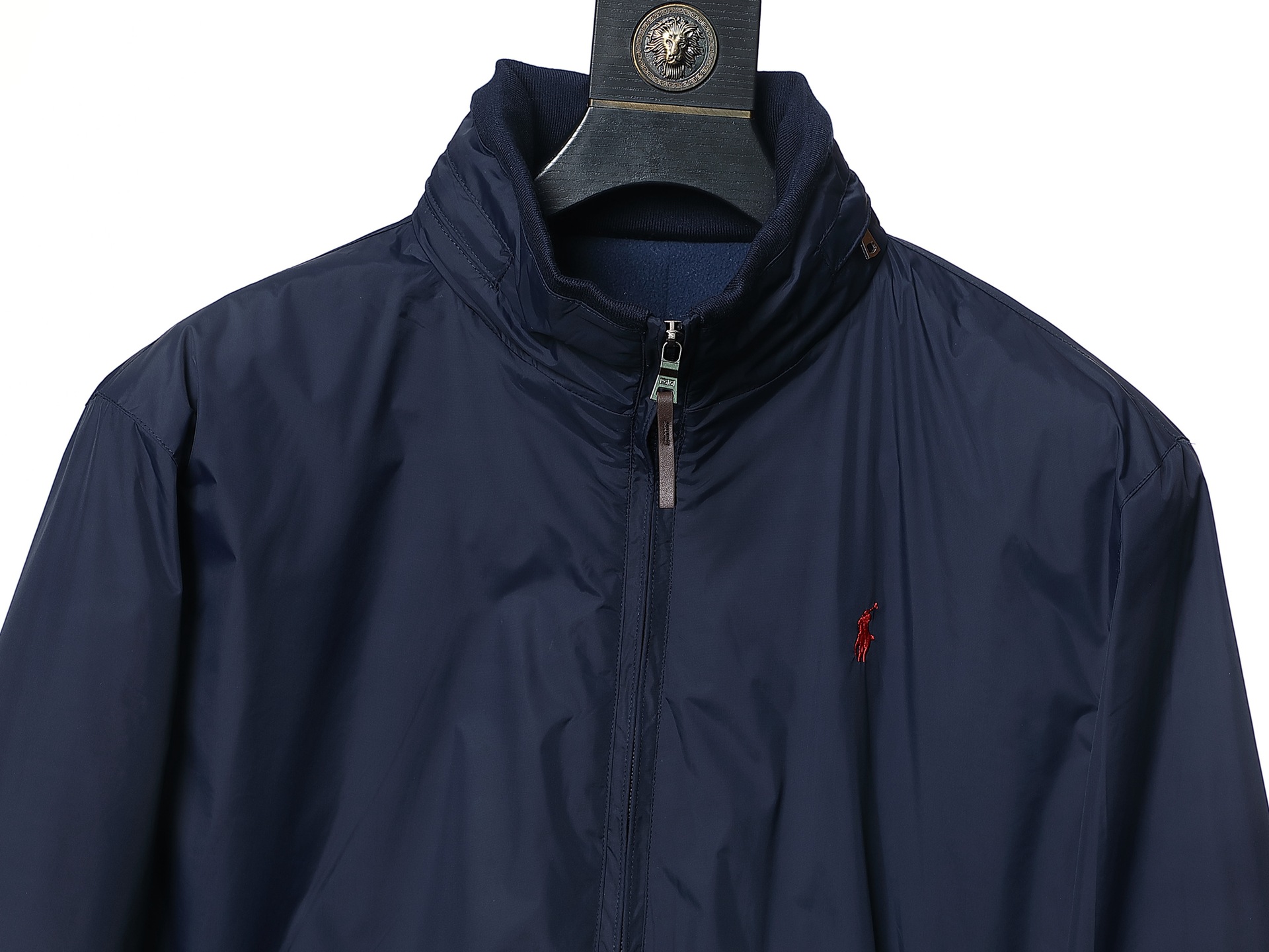 外贸订单polo骑马夹克外套男装加绒加厚秋冬新款拉夫三岛尾货剪标