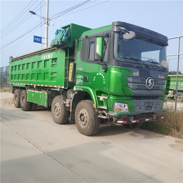 二手国五前四后八工程自卸车二手四桥渣土车1米5砂石料车 可分期