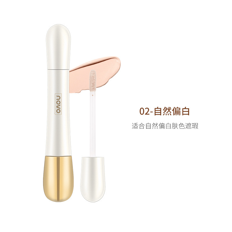 Novo Cleansing Skin Double-Headed Stick Concealer Concealer Pen Cover Concealer Dark Circles Spots Acne Marks Facial Concealer