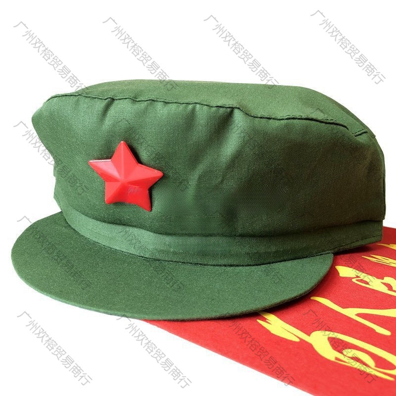 老式演出成人大人红军帽儿童军帽小孩帽子革命解放军帽-阿里巴巴