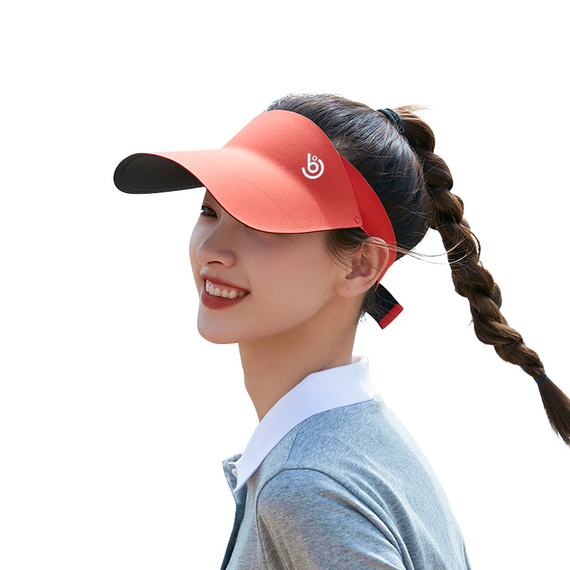 2023 New Summer Adult Sun Protection Hat Empty Top Outdoor Sports Men's Baseball Cap Sun Protection Peaked Cap Female