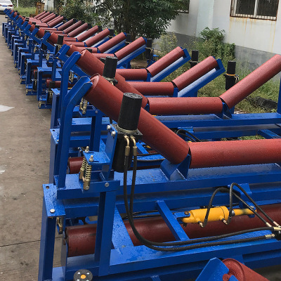 厂家供应全自动皮带防跑偏液压纠偏器无源液压纠偏装置液压调偏器