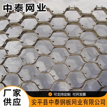 厂家供应六角钢板网 菱形钢板网 龟甲钢板网铝合金网吊顶天花拉网
