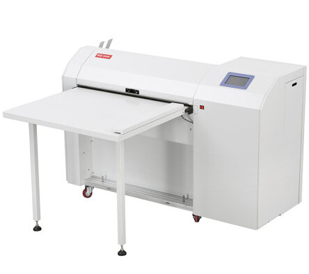 震旦全自动叠图机a0纸叠纸机触摸屏图纸折页机28米分钟ad4020