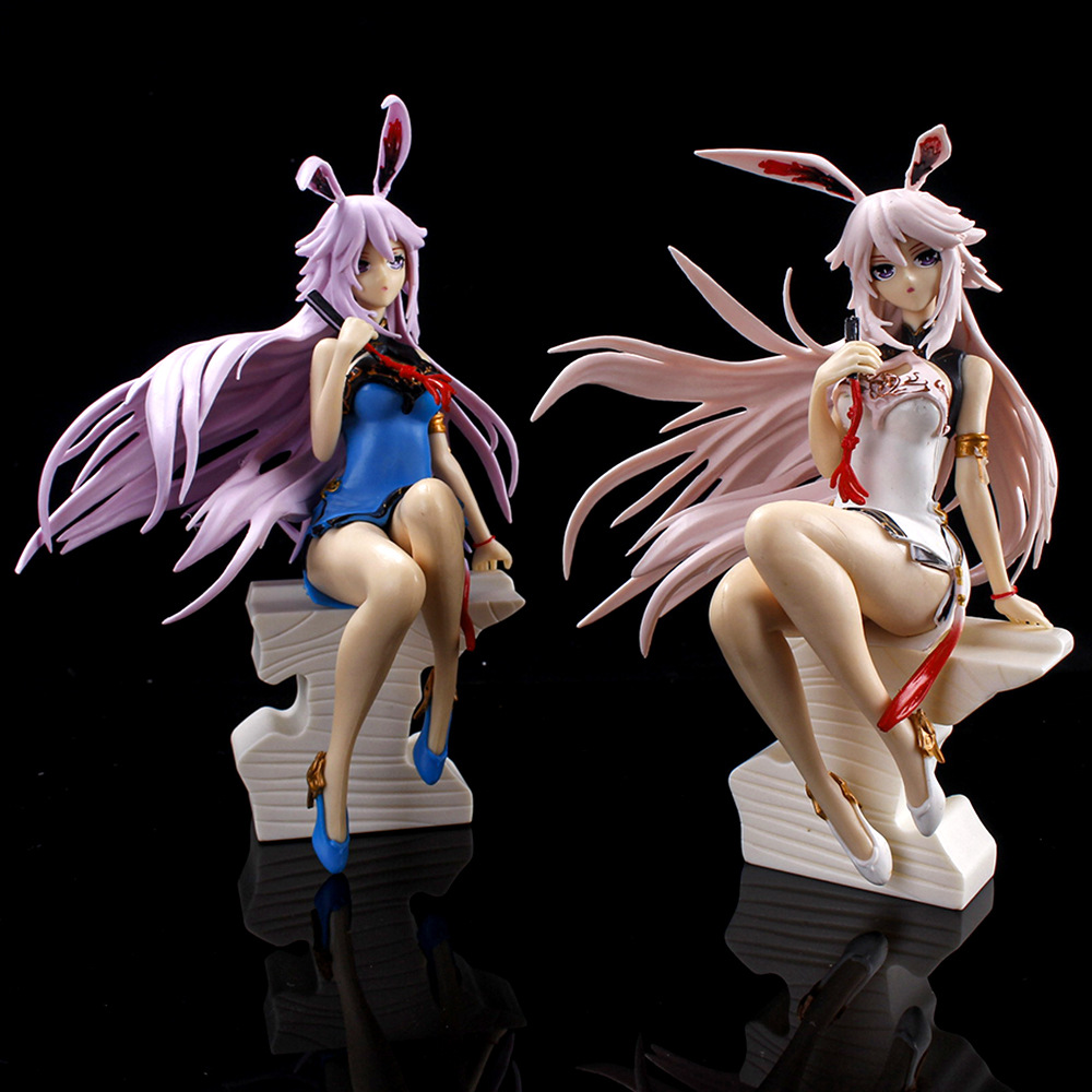 实心pvc旗袍八重樱手办模型摆件带底座 车载装饰 家居摆件 崩坏3