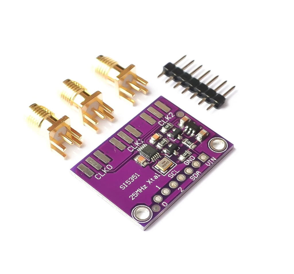 si5351 高频信号方波频率产生器 信号发生器 5351 si5351a-阿里巴巴