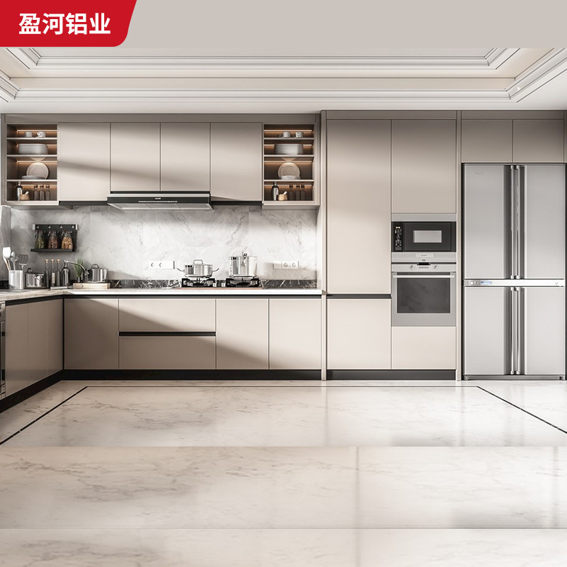 整体橱柜定制整体厨房铝合金橱柜现代简约家用衣厨柜定制全屋定制